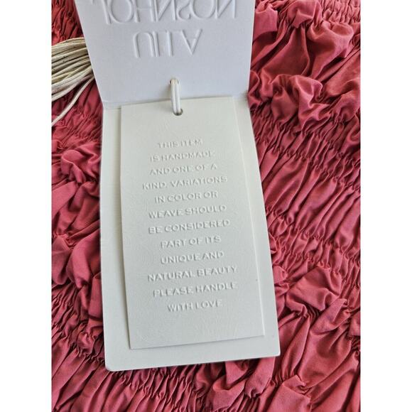 Ulla Johnson Ayan Smocked Top Women's Size 12 NWT Handmade Designer - Picture 7 of 14